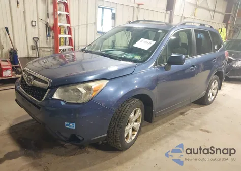 2014 Subaru Forester 2.5I Premium z USA, uszkodzony, nr VIN JF2SJAEC6EH509132